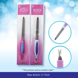 Stainless Steel Nail File for Manicure Pedicure