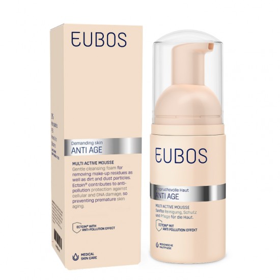EUBOS Anti Age Multi Active Mousse (Cleansing Foam) 100ml/ bottle