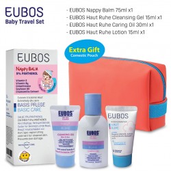 EUBOS BABY Travel Set with pouch