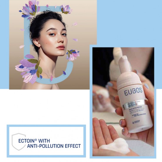 EUBOS Anti Age Multi Active Mousse (Cleansing Foam) 100ml/ bottle