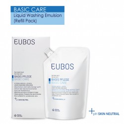 EUBOS LIQUID WASHING EMULSION Blue Refill Pack 400ml