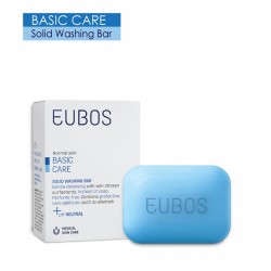 EUBOS WASHING BAR CLEANSER 125g -BLUE