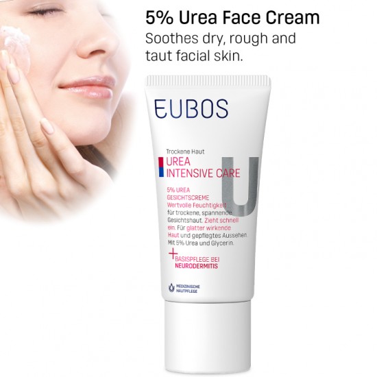 EUBOS UREA FACE CREAM 50ml x 1 Tube