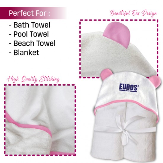 Bundle Set_Baby Hooded Towel (Pink) & Cleansing Gel 125ml
