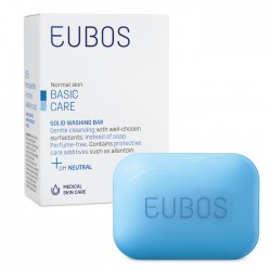 EUBOS WASHING BAR CLEANSER 125g -BLUE