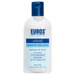 EUBOS LIQUID WASHING EMULSION 200ml (BLUE)