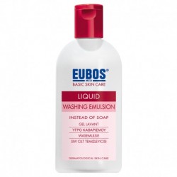EUBOS LIQUID WASHING EMULSION 200ml (RED) 