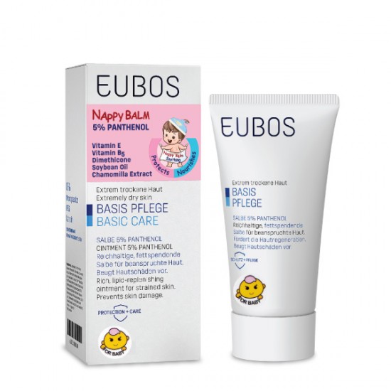 EUBOS BABY NAPPY  BALM  5% PANTHENOL 75ML