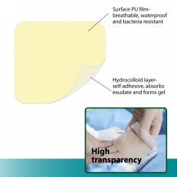 Hydrocolloid Dressing 10packets/ box Hydrocolloid Dressing 10packets/ box