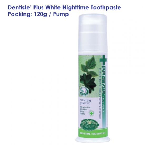 DENTISTE' Plus White Nighttime Toothpaste Pump_120g