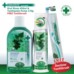 DENTISTE' White Oral Care Set FREE Toothbrush