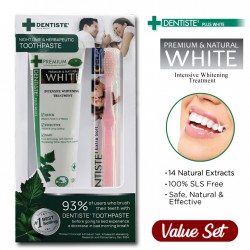 Dentiste' Premium & Natural White Toothpaste 100ml_Value Set
