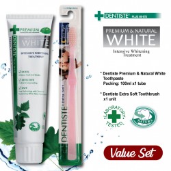 Dentiste' Premium & Natural White Toothpaste 100ml_Value Set